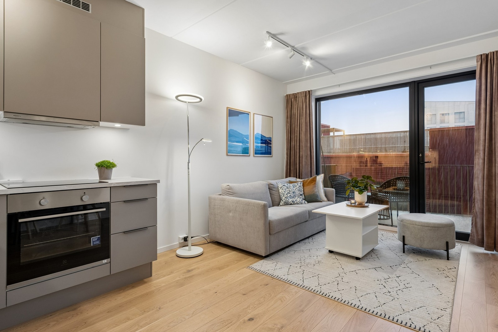 En moderne og praktisk løsning, som gir både god plassutnyttelse og høy trivsel. Galleribilde