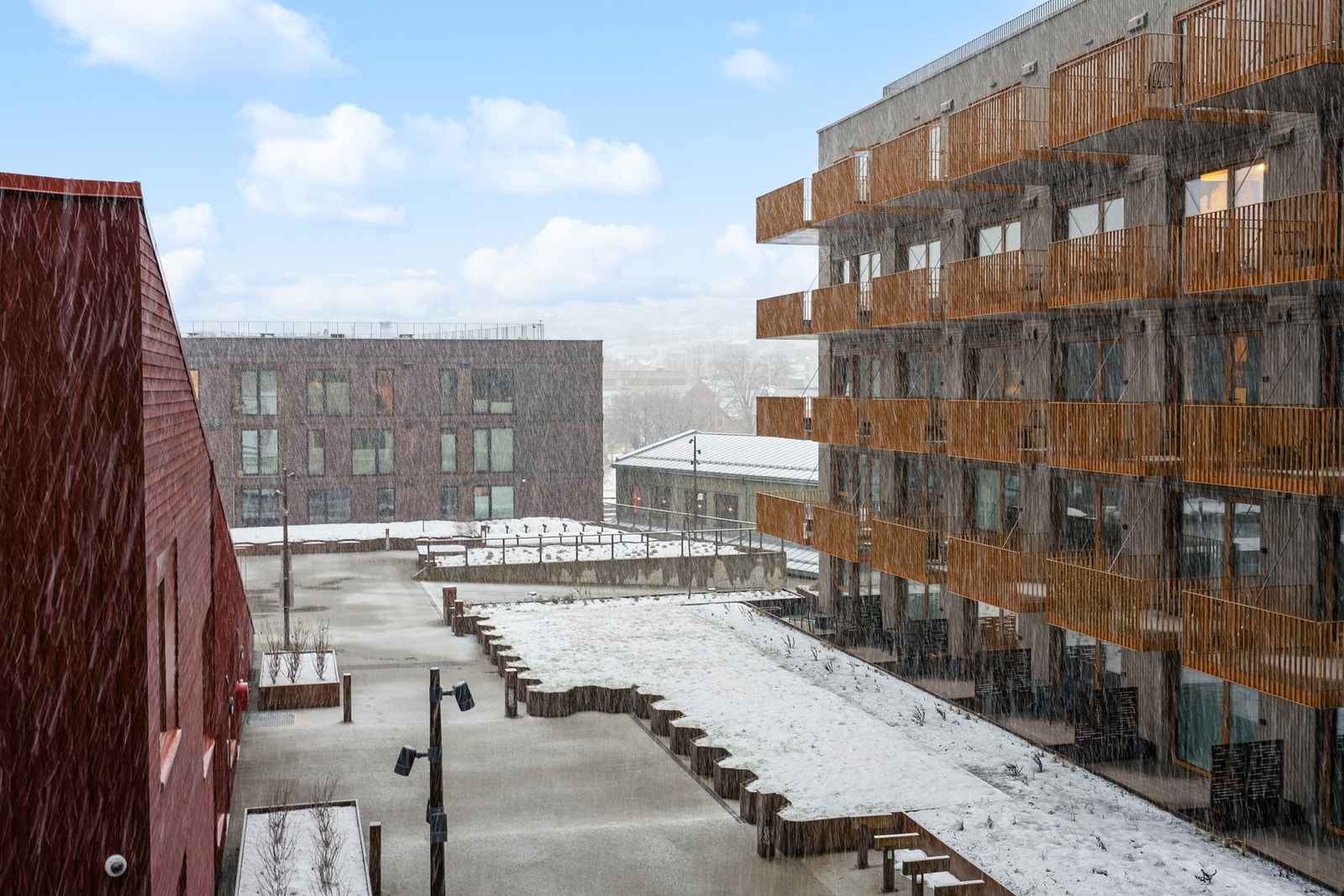 Området er svært godt planlagt, og har mange spennende detaljer. Galleribilde