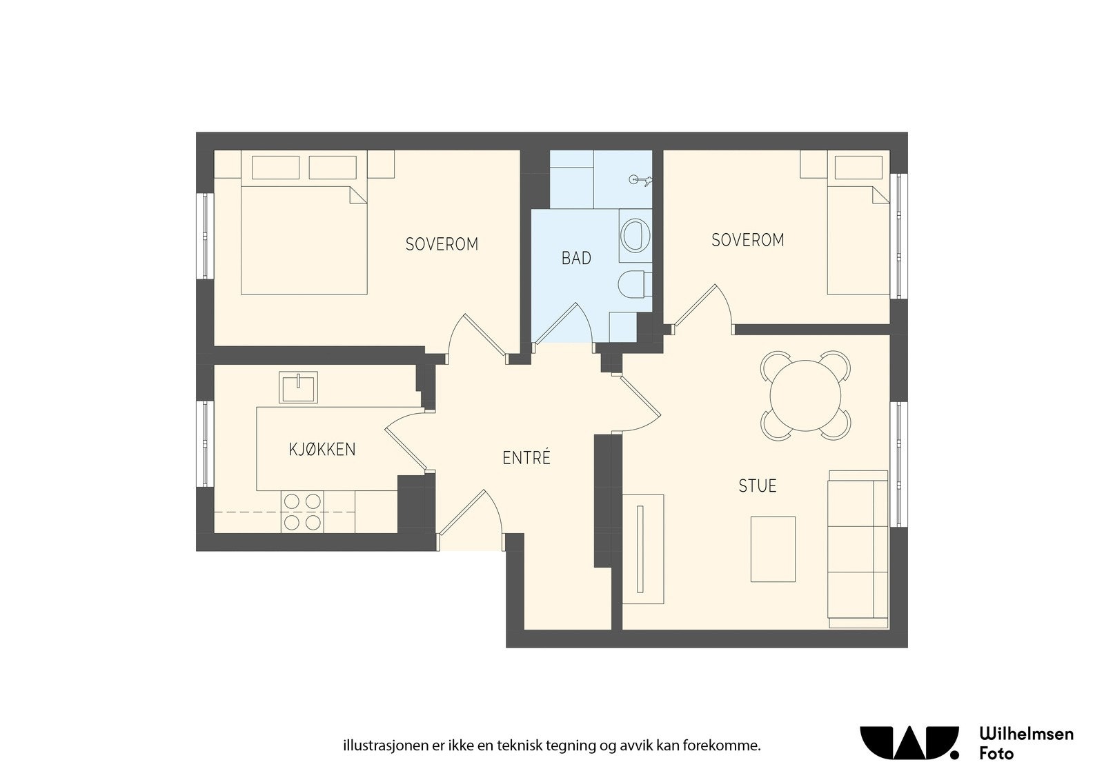 God planløsning Galleribilde