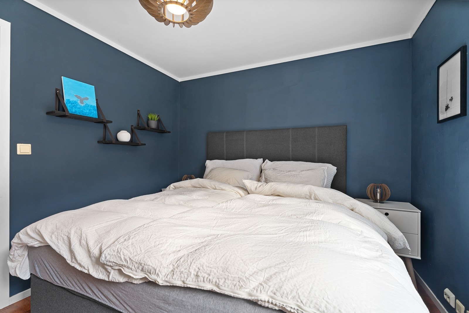 Innbydende soverom Galleribilde