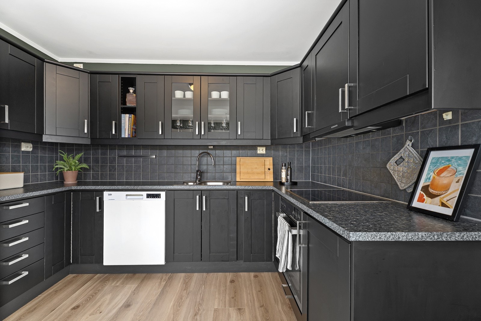 God benkeplass og smart utnyttelse av rommet Galleribilde