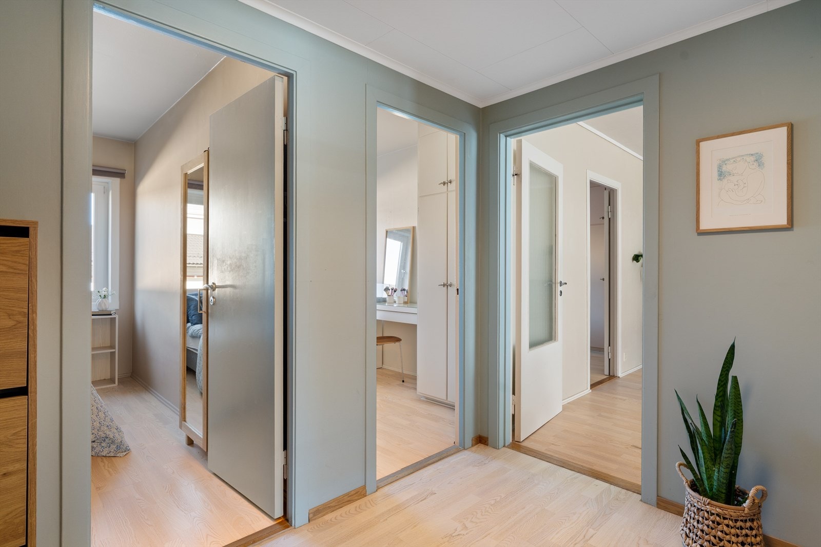 Leiligheten har meget god planløsning og sentral og fin beliggenhet på Persaunet/Strindheim Galleribilde