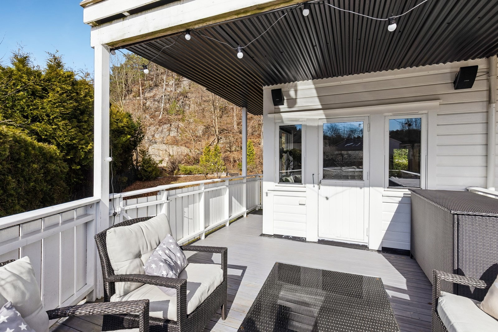 Uteplass med direkte adkomst fra boligen Galleribilde