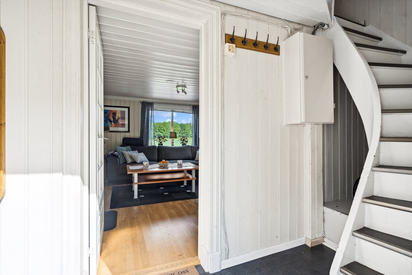 Trapp opp til 2. etasje. Galleribilde