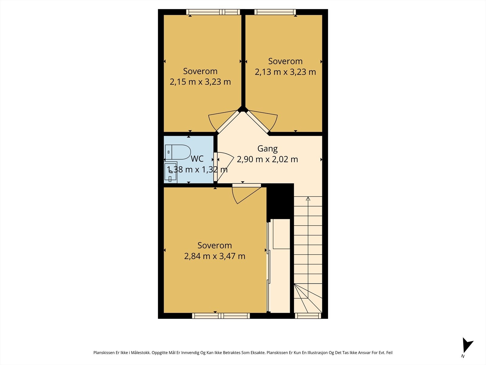 Plantegning - 2. etasje Galleribilde