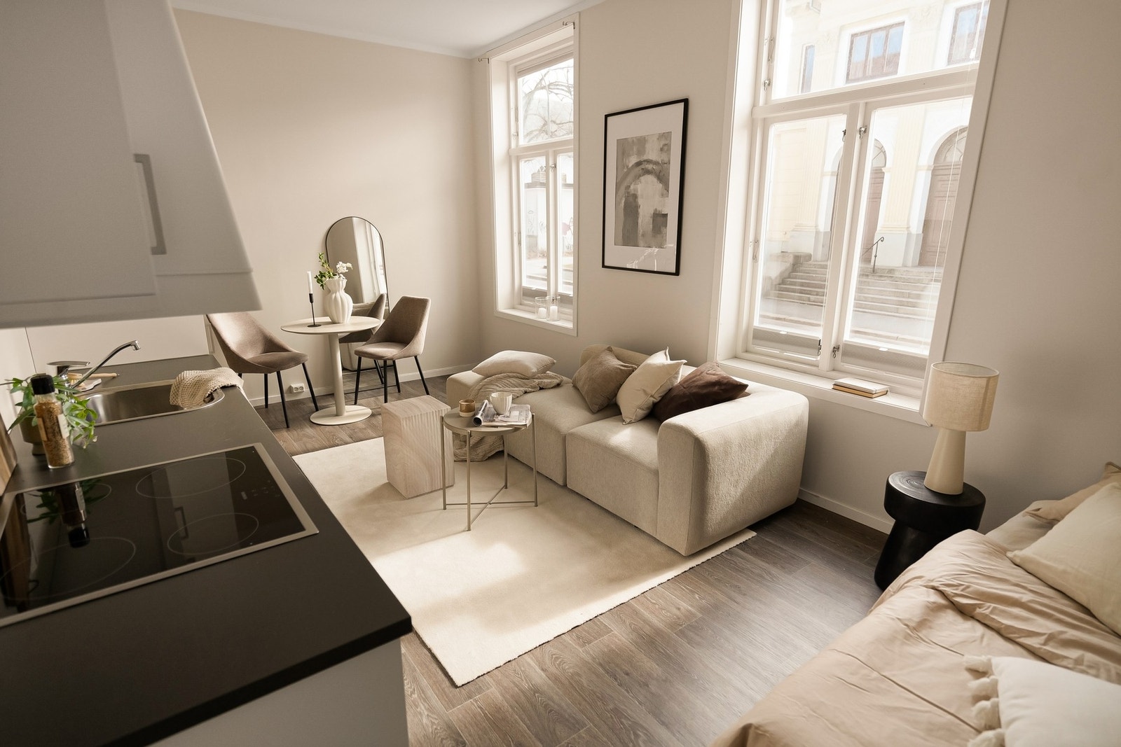 Tidsriktige fargevalg på innredning og overflater Galleribilde