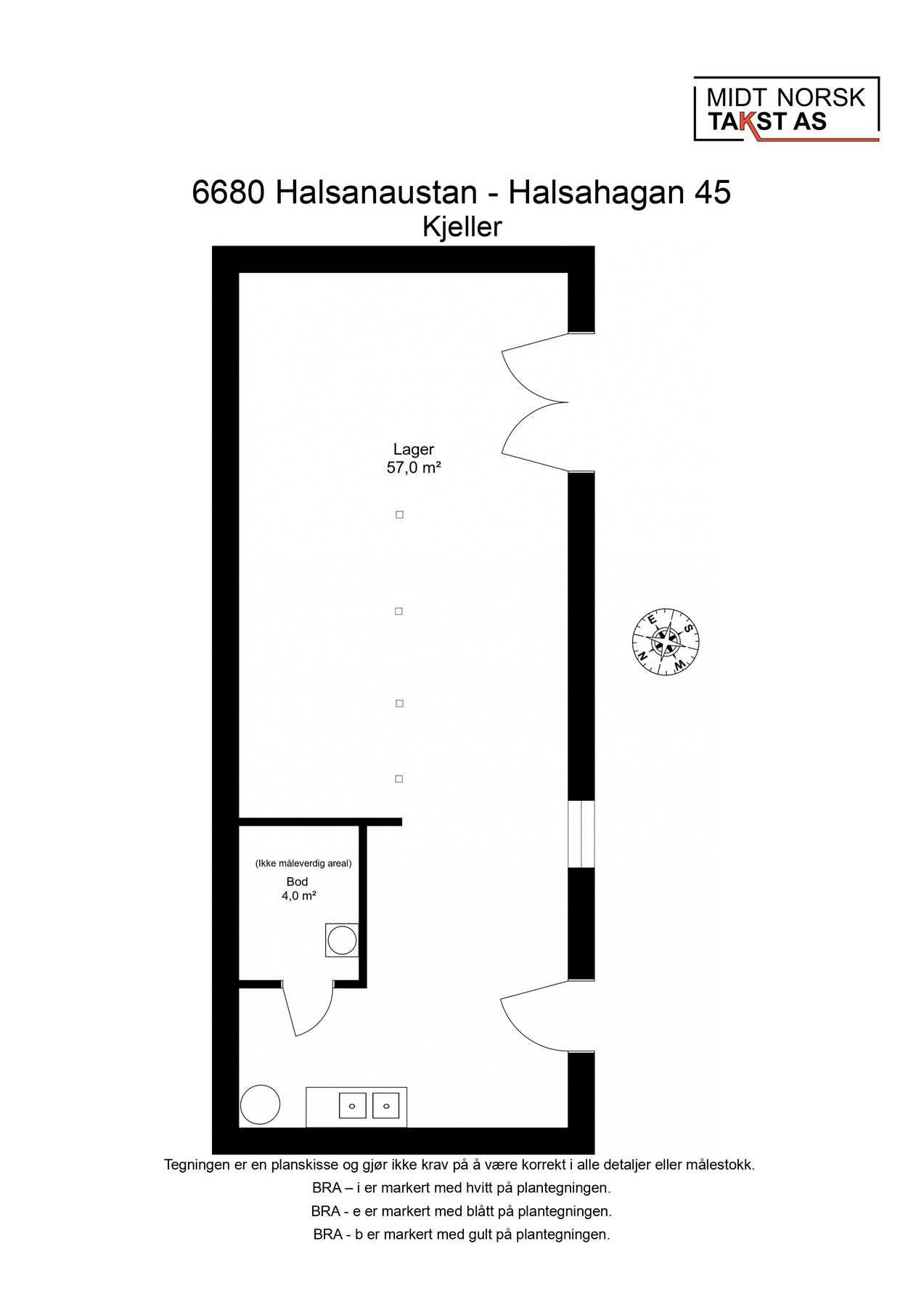 Plan kjeller Galleribilde