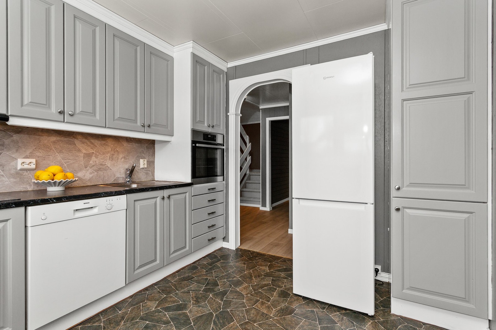 Kjøkken. Galleribilde