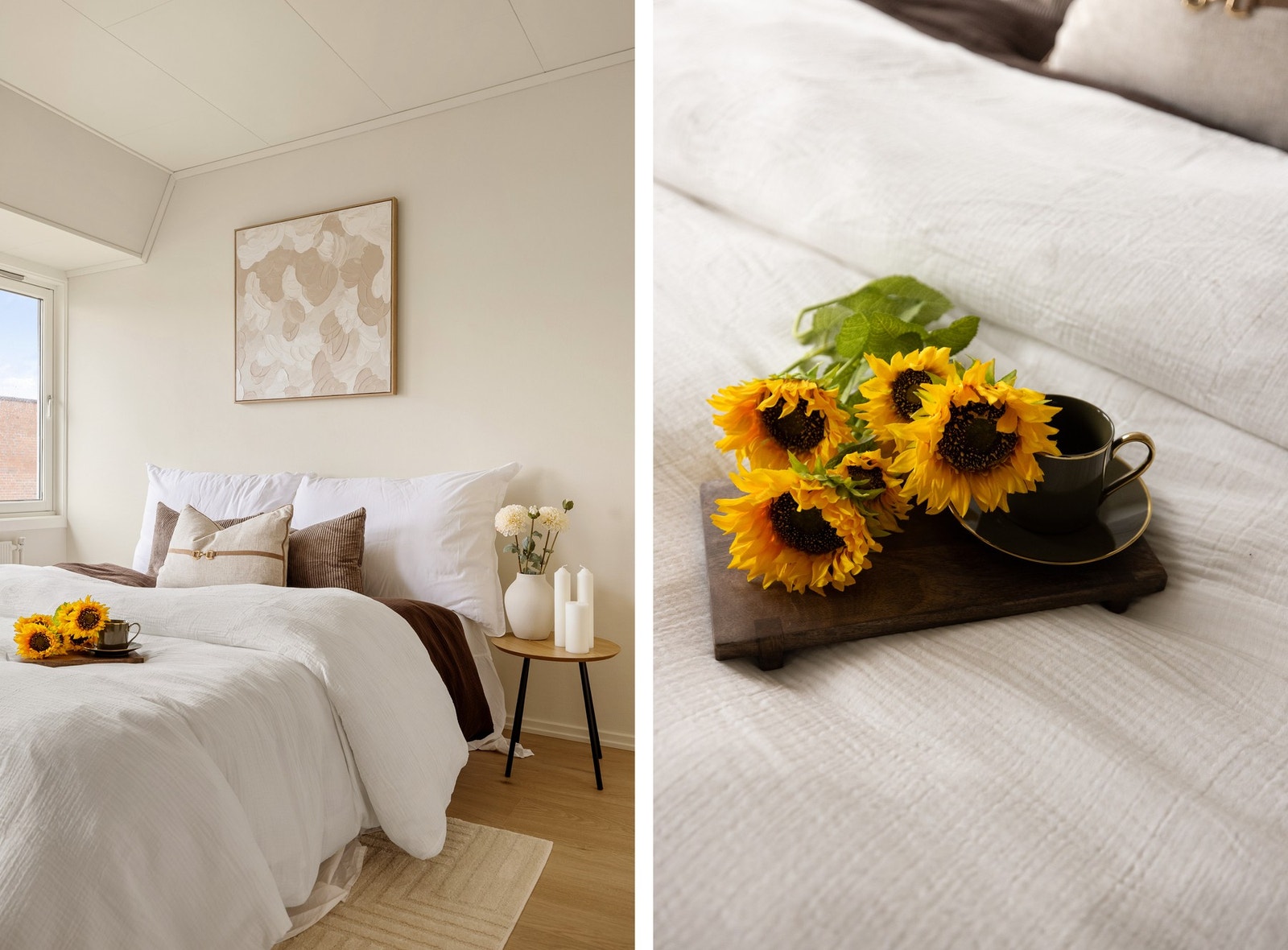 Det er også radiatorovn i rommet. Galleribilde