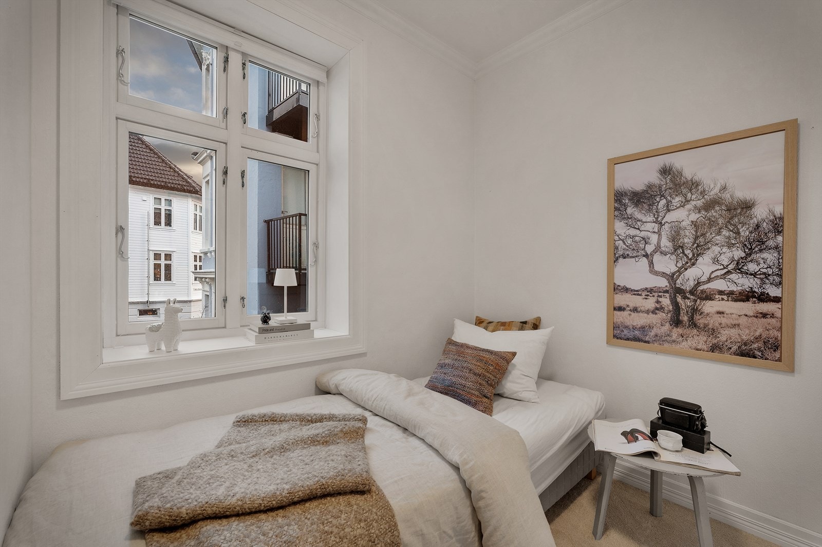 Det minste soverommet måler 5,7 m². Galleribilde