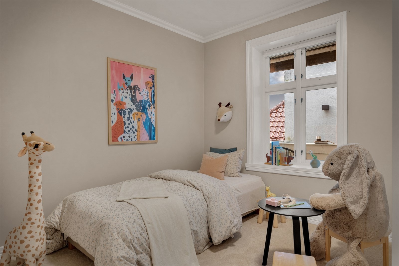 Soverommet er på 10m². Galleribilde