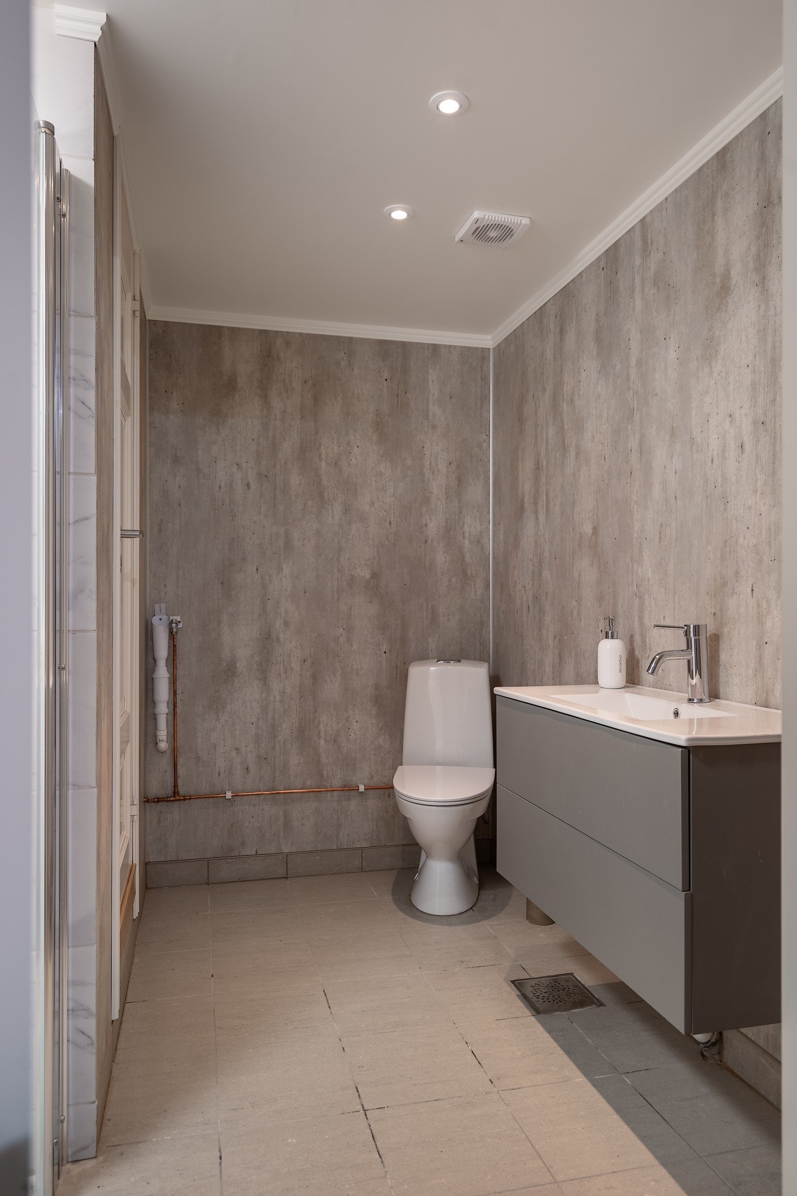 Flott bad med alle fasiliteter Galleribilde