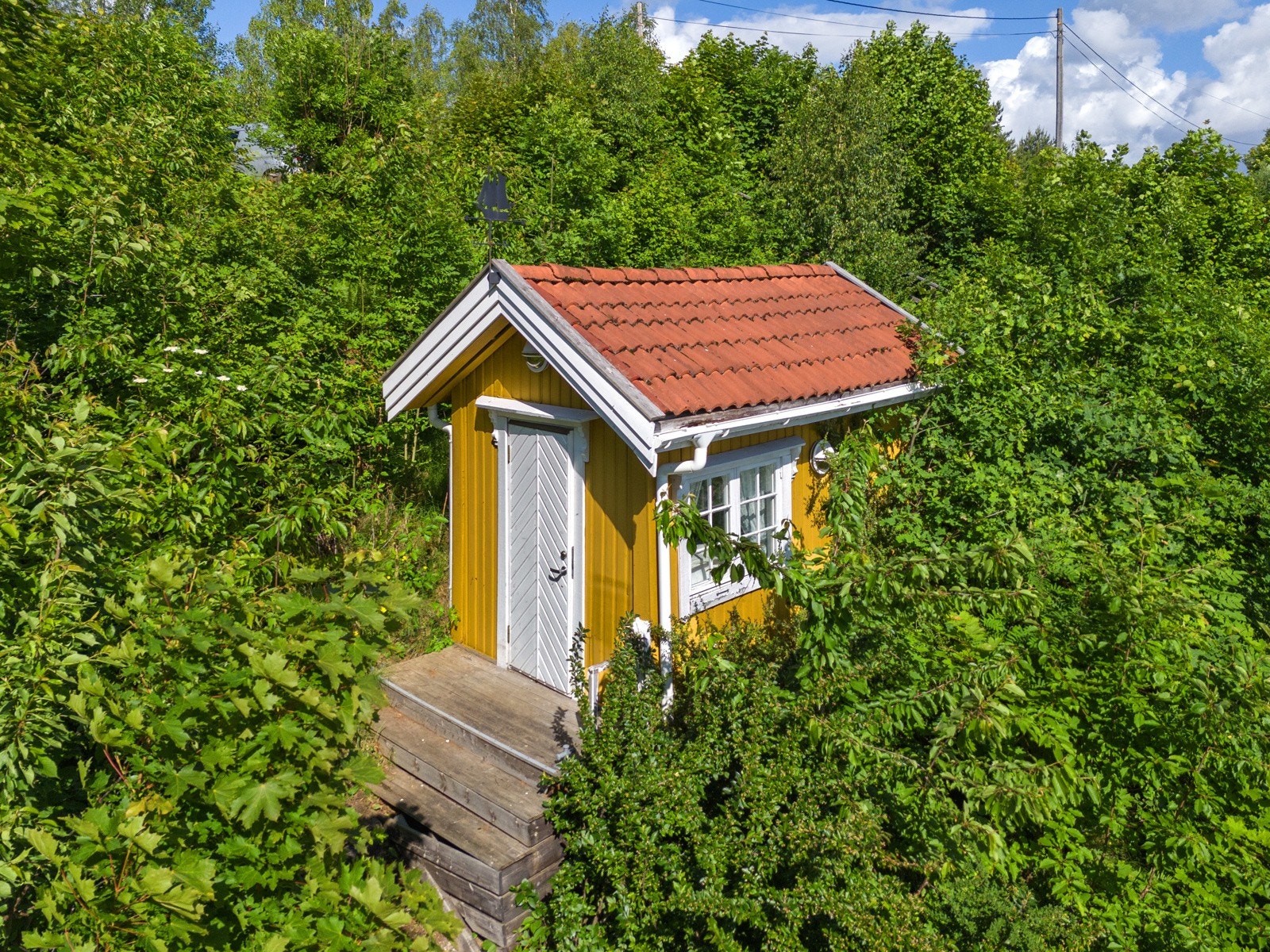 Anneks med 1 soverom og dusjkabinett. Galleribilde