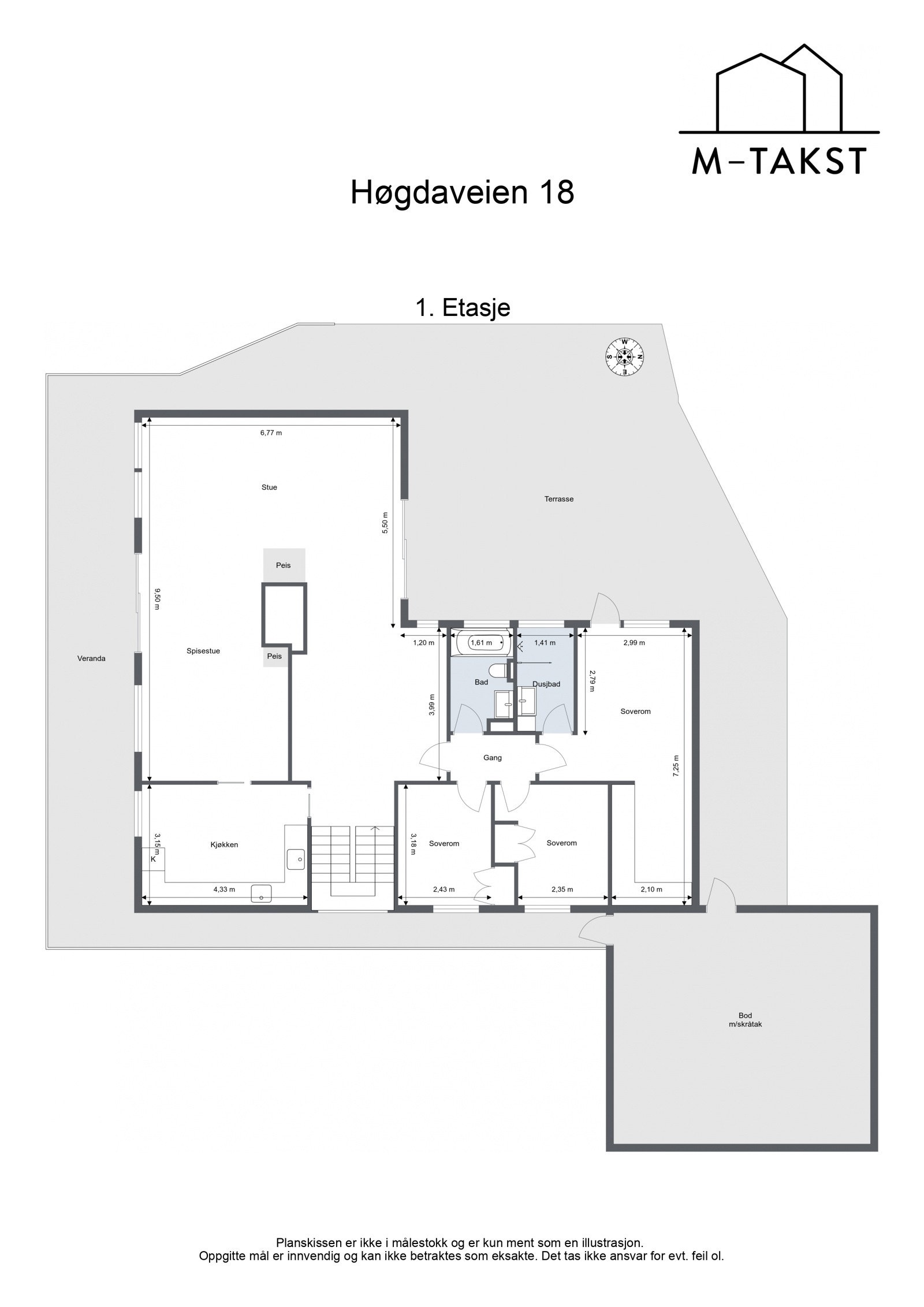 Plantegninger 1. Etasje Galleribilde