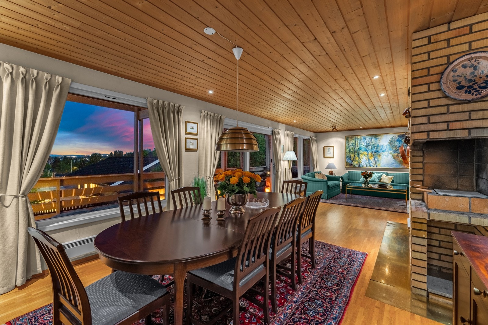 Boligen er fra 1976, og reflekterer godt og jevnlig vedlikehold Galleribilde