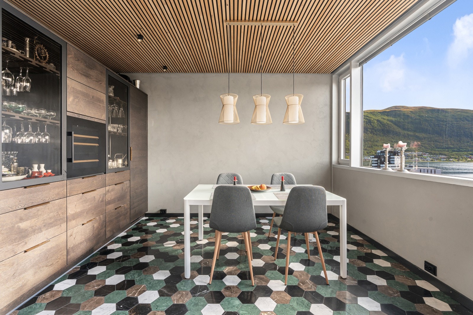 Kjøkkenet var nytt i 2022. Galleribilde