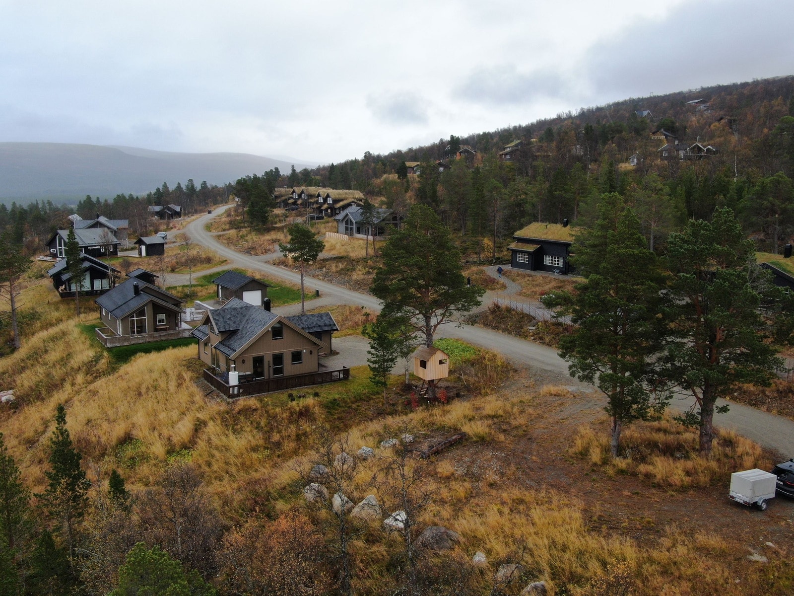 Siste hytte i blindvei. Galleribilde