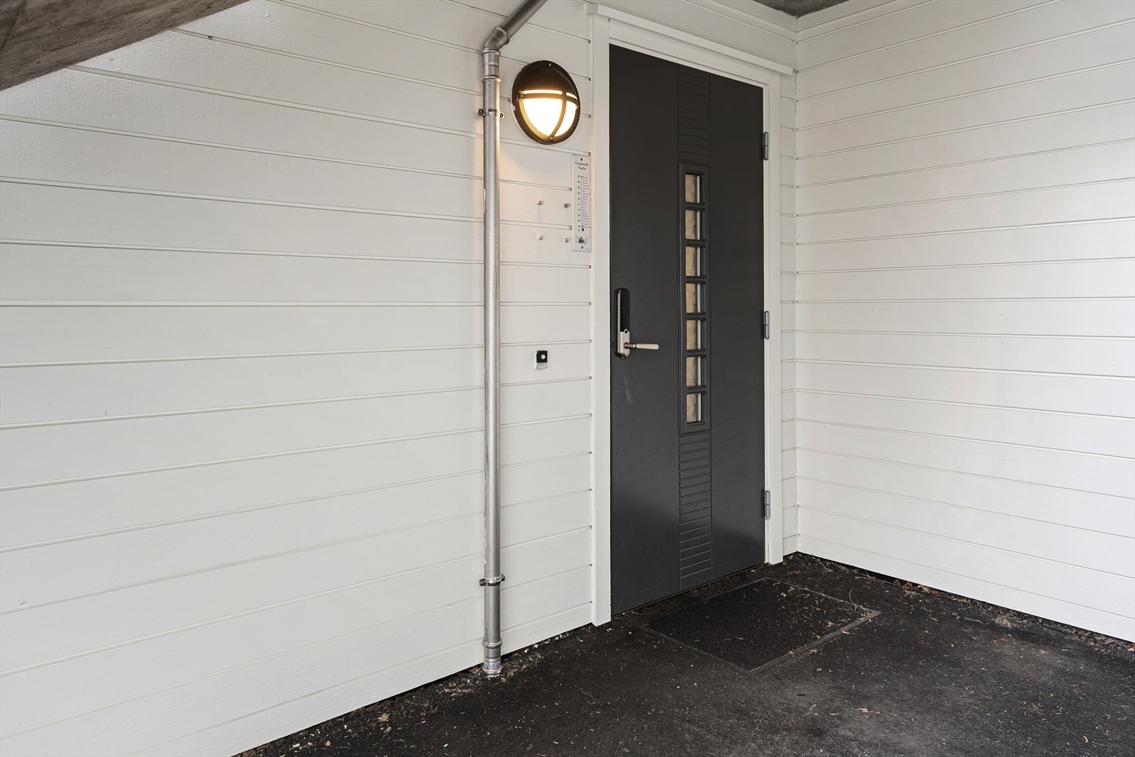 Overbygd inngangsparti Galleribilde