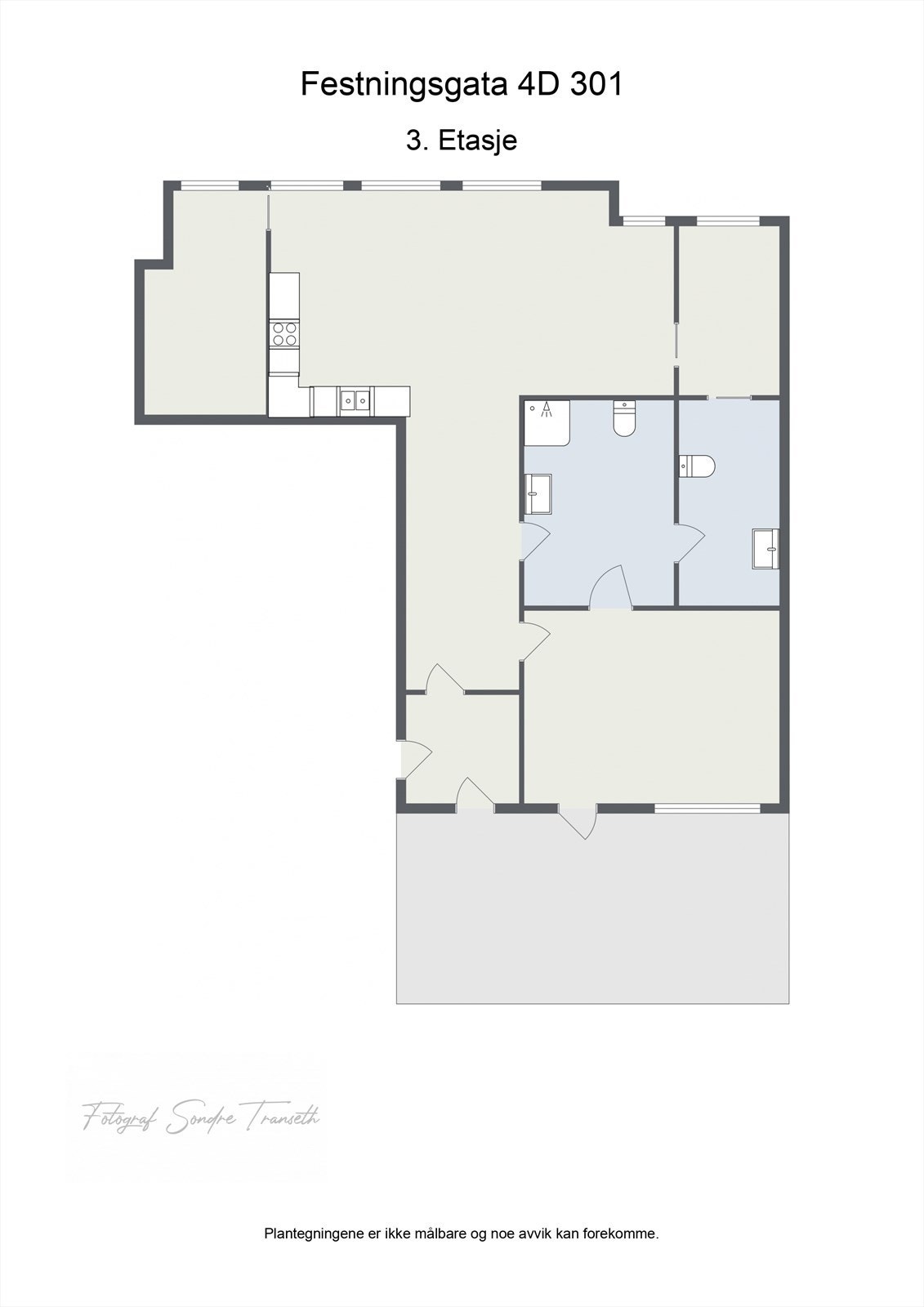 Planskisse 2D. Galleribilde