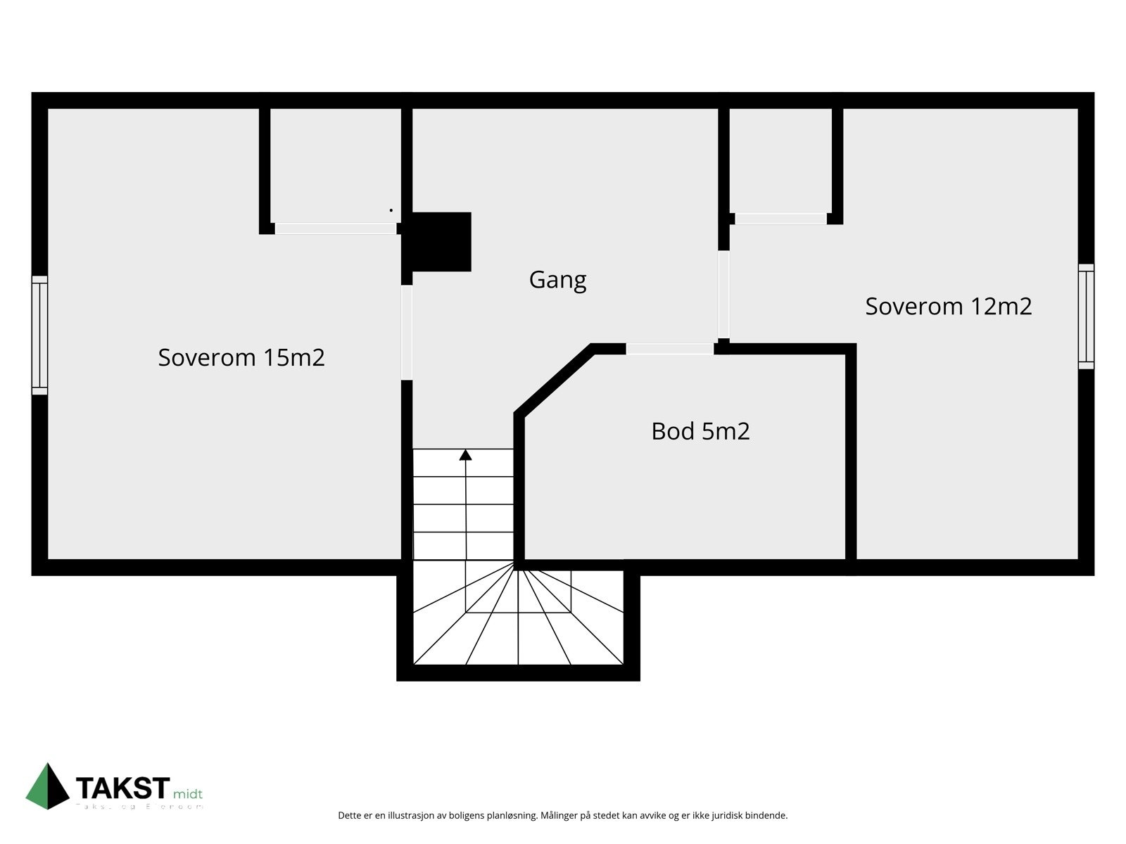 Planskisse loft Galleribilde
