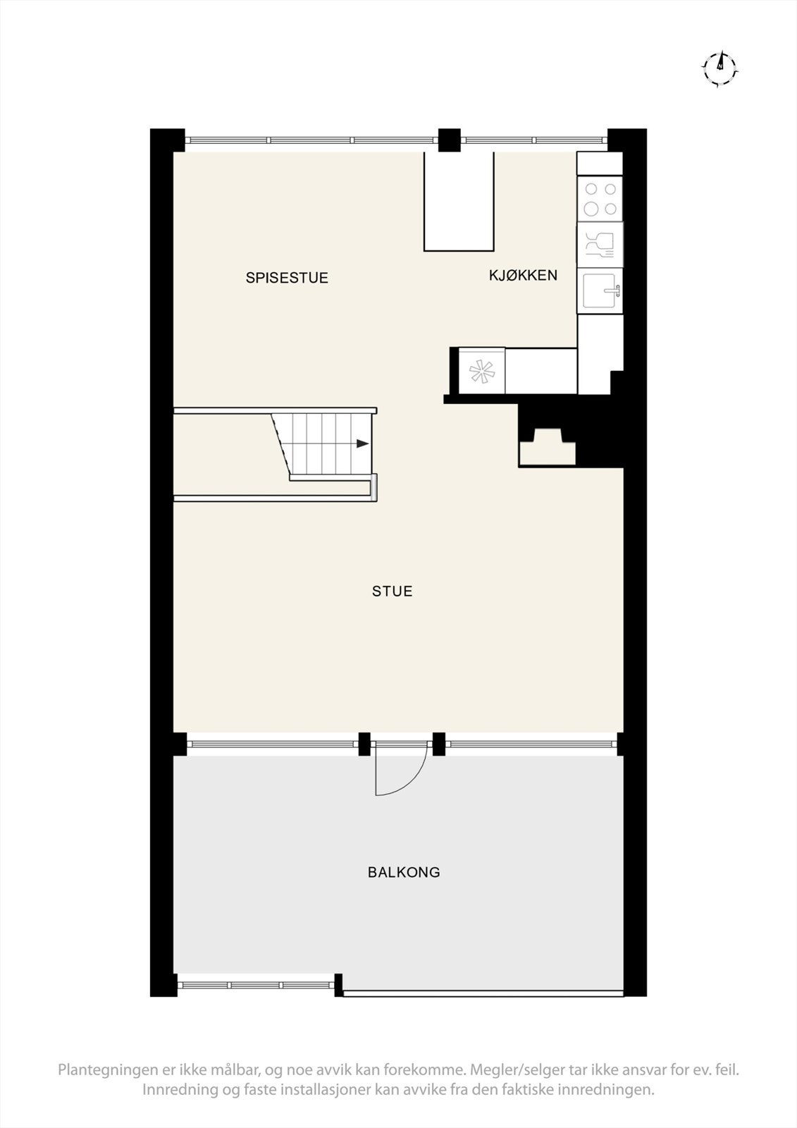 Plantegning 2. etg. Galleribilde