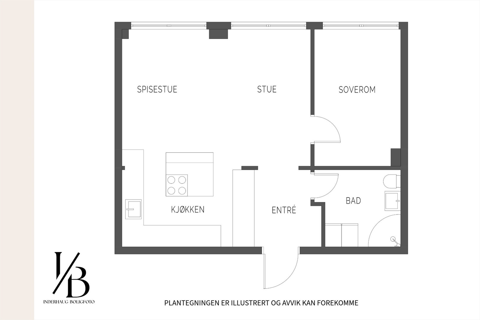 Plantegning Galleribilde