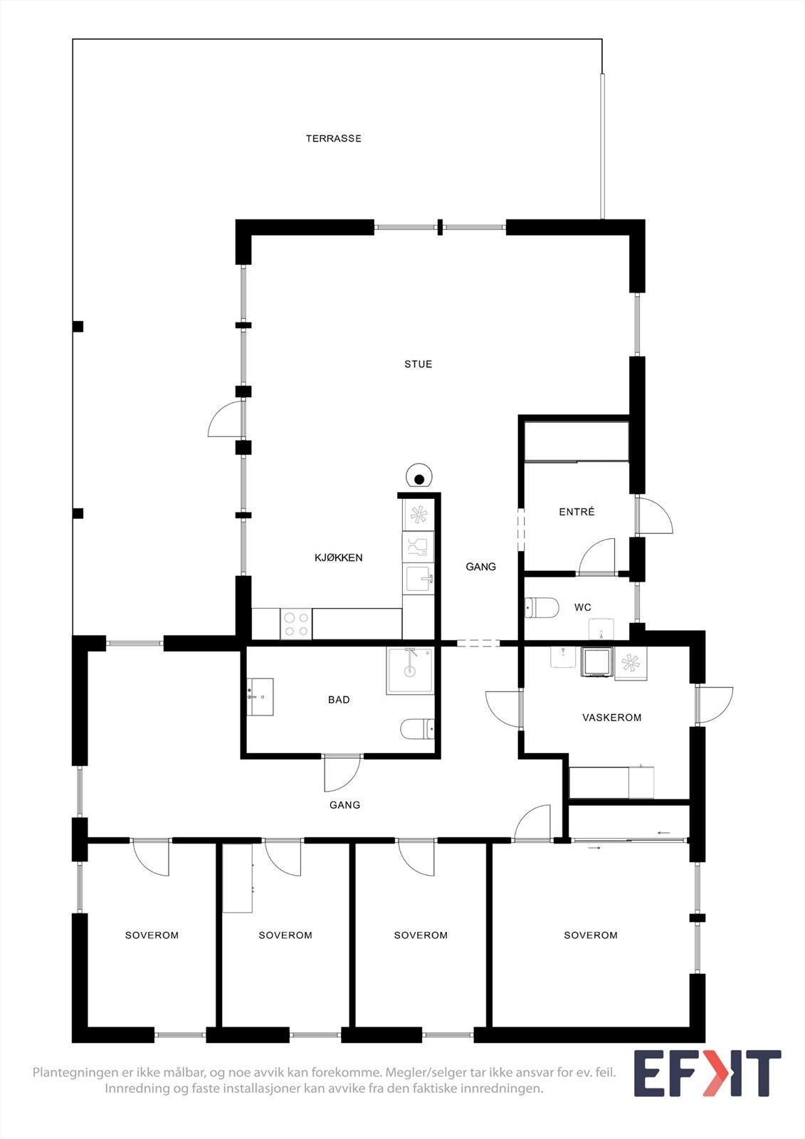 Plantegning Galleribilde