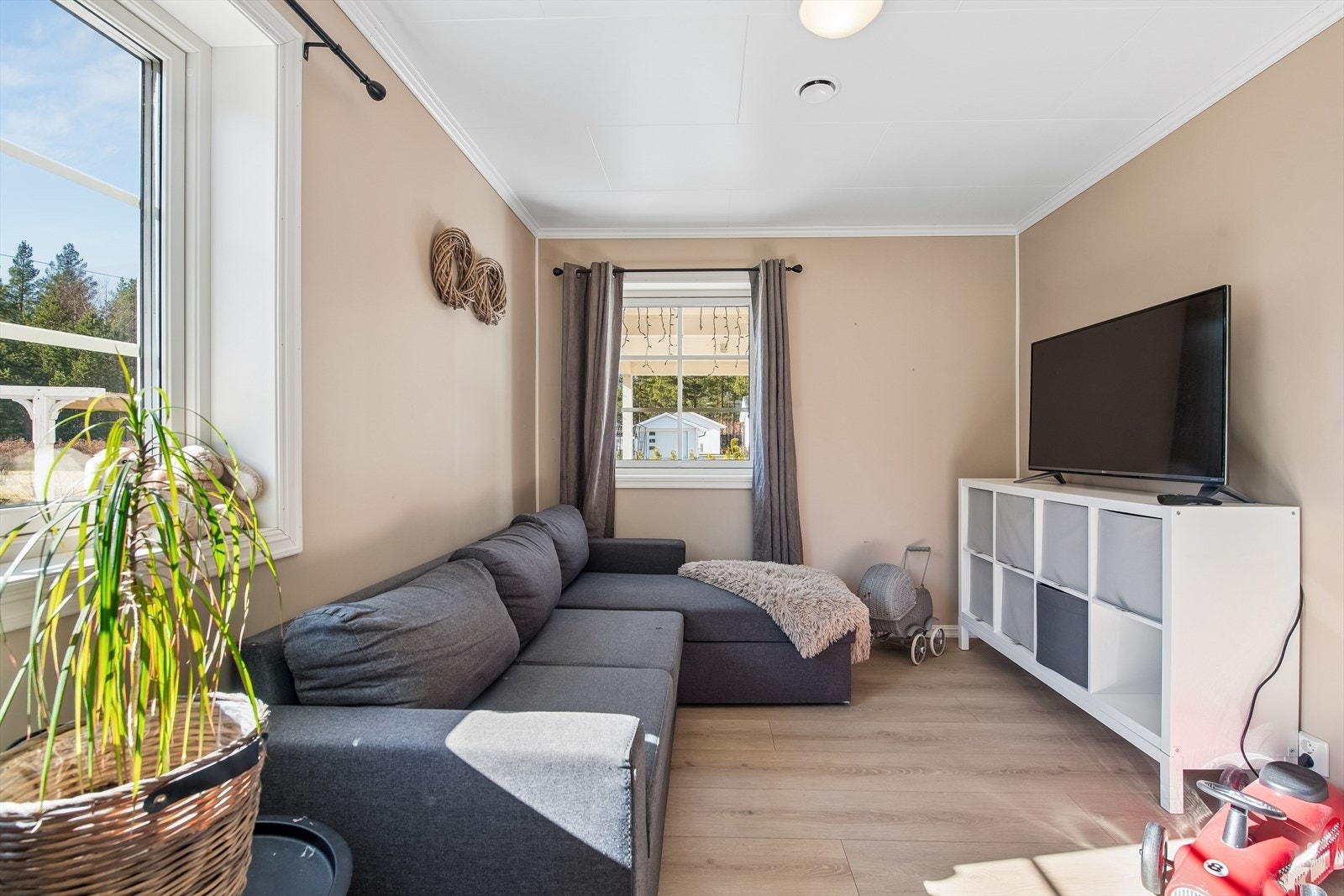 Ved soverommene har man også mulighet for en ekstra liten stue. Galleribilde