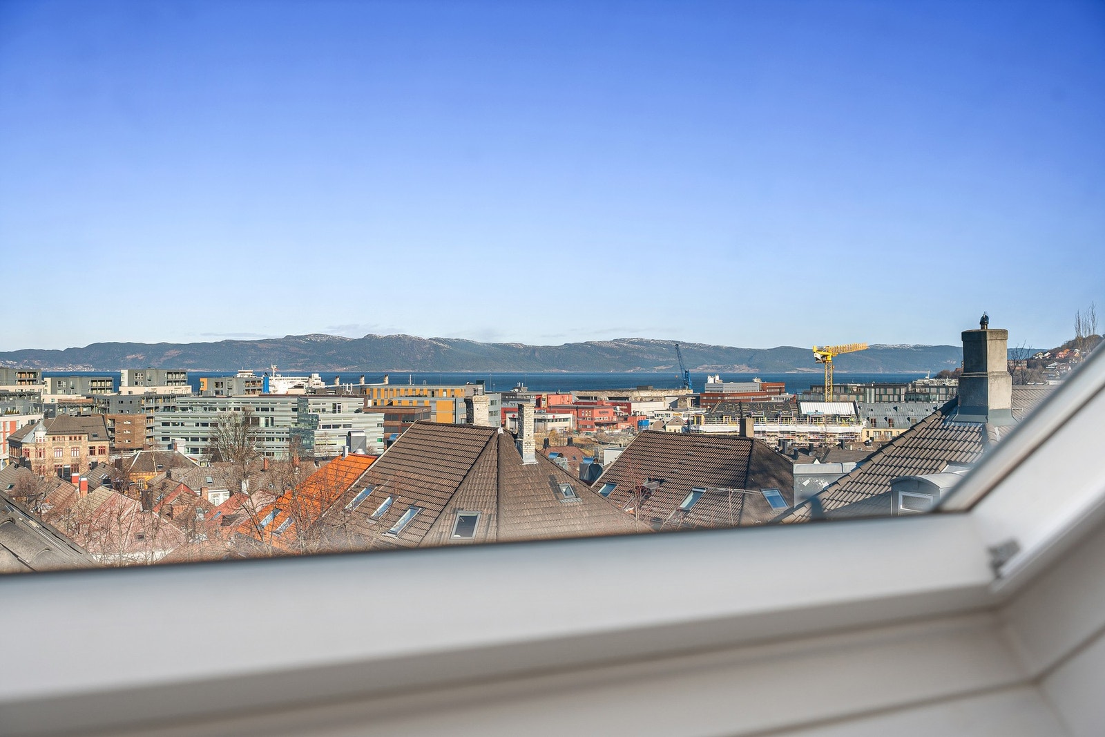 Flott utsikt over Trondheimsfjorden! Galleribilde