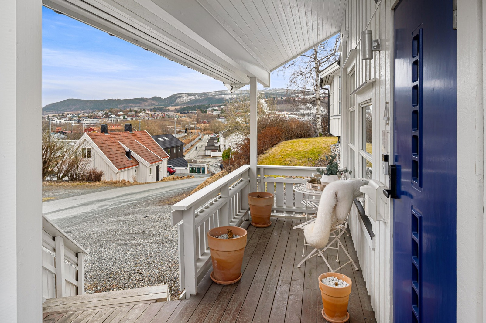 Inngangsparti til Nerviksvegen 4. Galleribilde