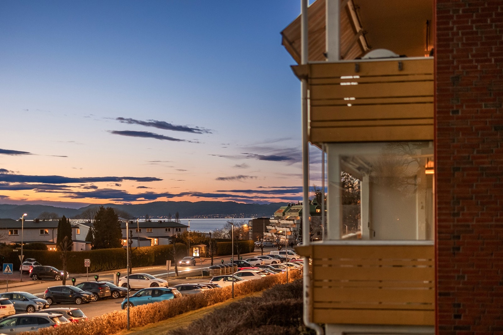 Her kan du slappe av og lade opp mens du nyter den vakre kveldssolen Galleribilde