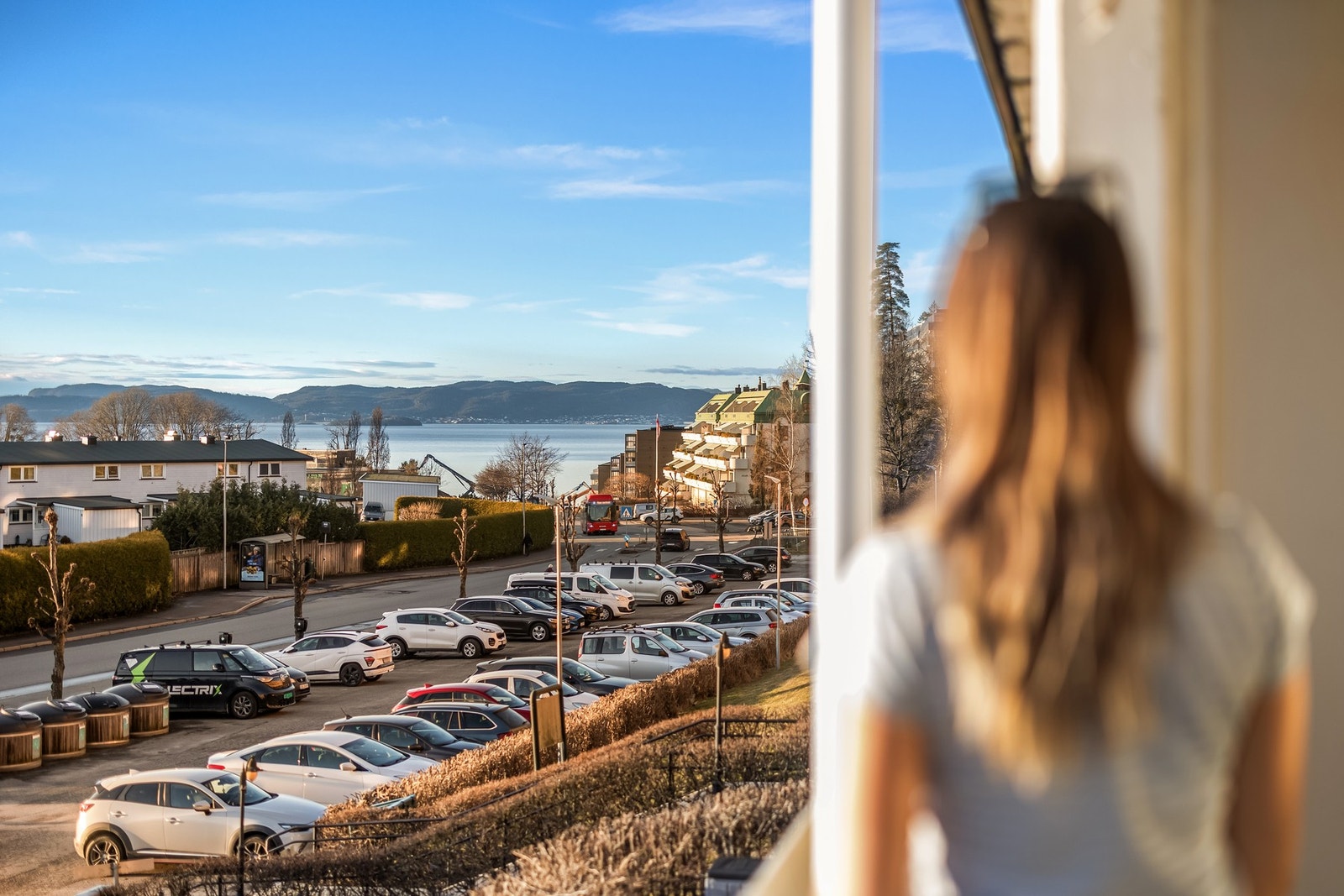 En andelsleilighet med store muligheter og enda større fjordutsikt Galleribilde