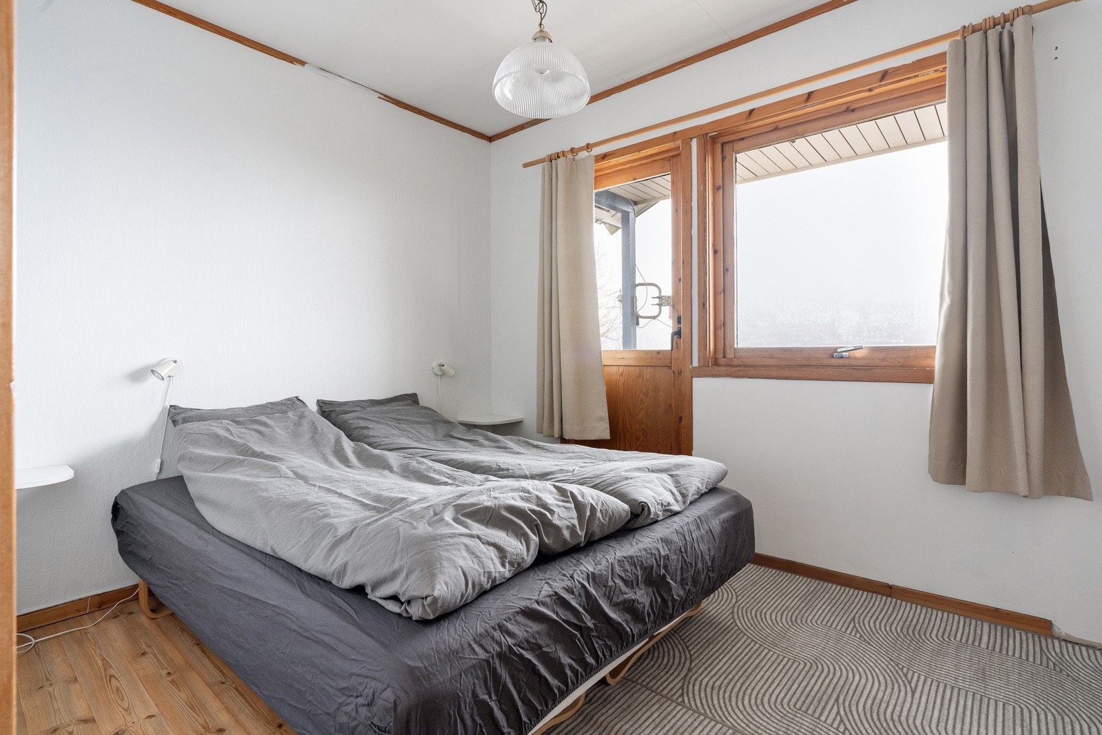 Soverom 3 har utgang til balkong.