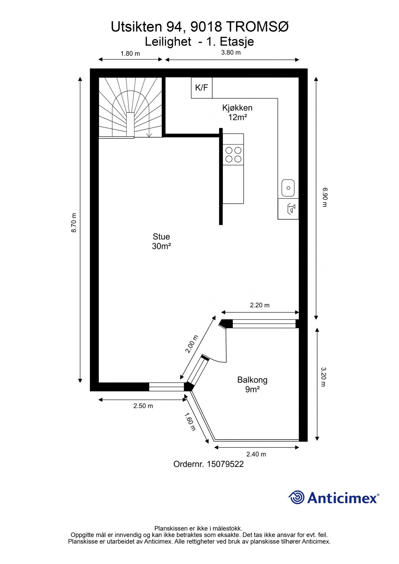 Plantegning 1.etasje. Galleribilde