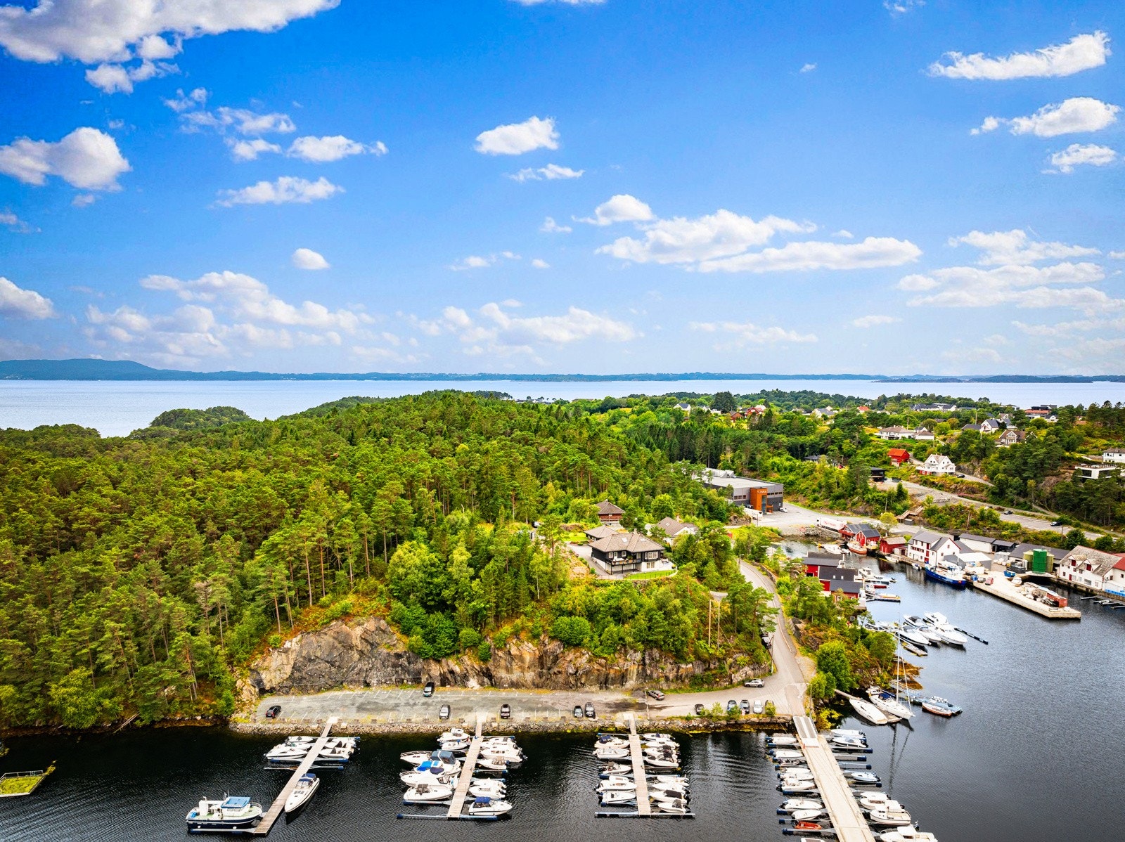 Flotte maritime omgivelser. Galleribilde