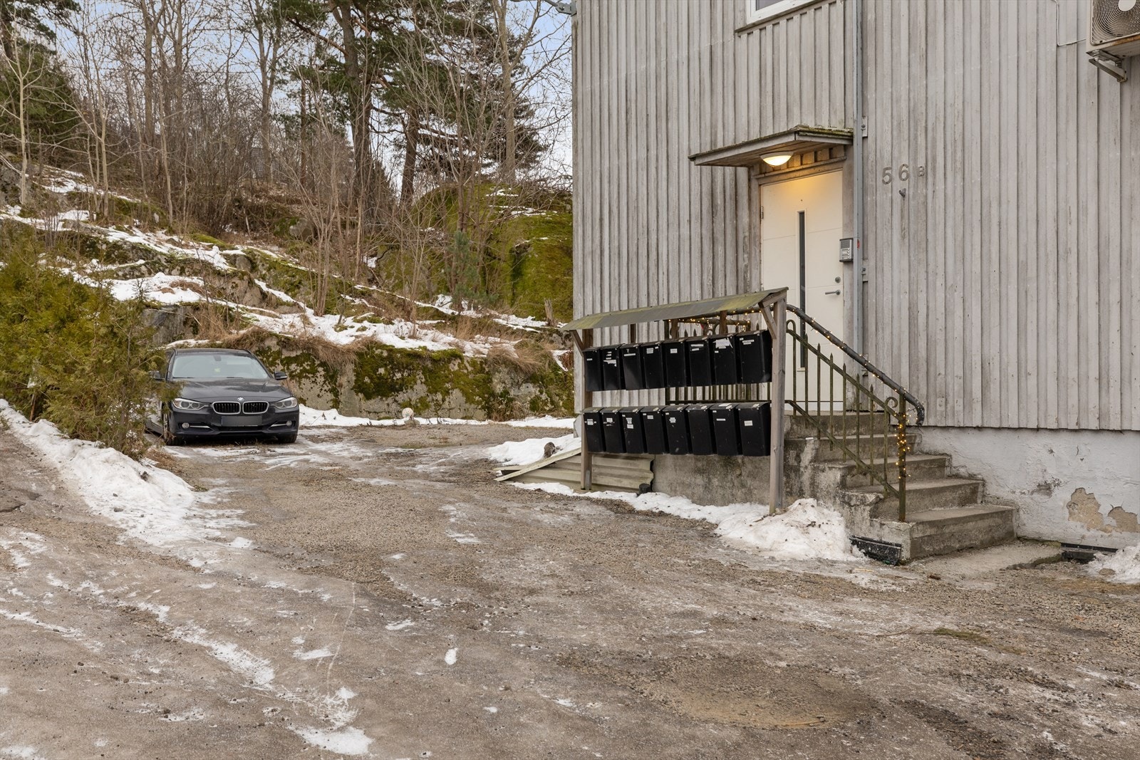 Parkering for bygget Galleribilde