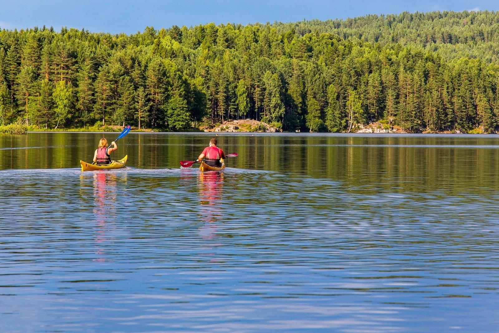 Frister det med en padletur på Nøklevann? Galleribilde