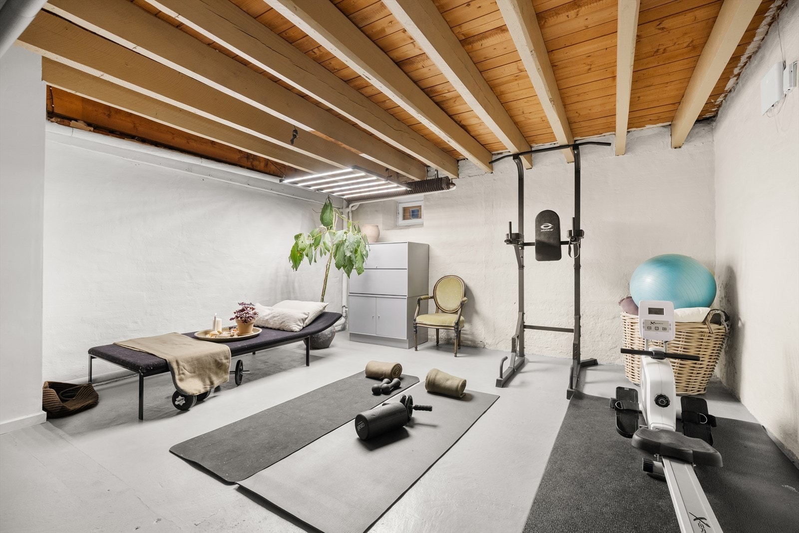 Romslig trimrom Galleribilde