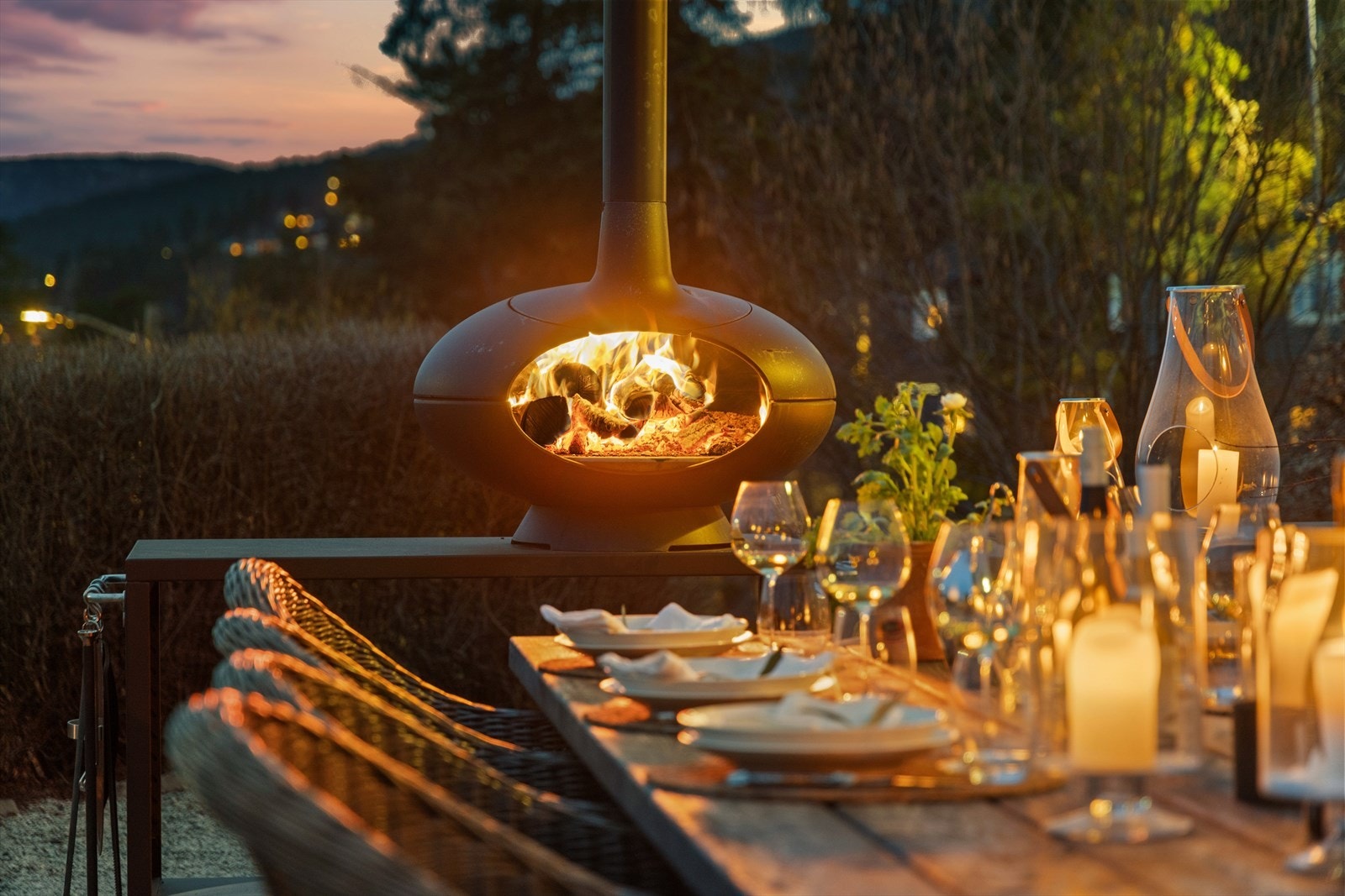 Kveldsstemning Galleribilde