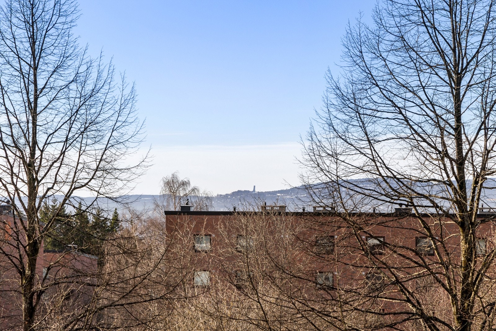 Fin utsikt fra balkongen! Galleribilde