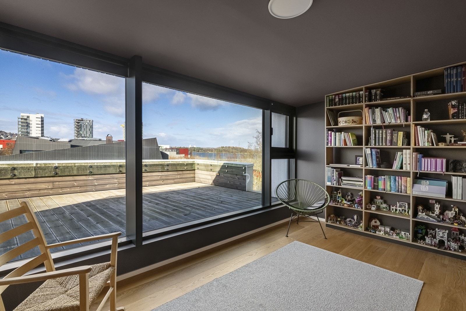 Vinduer i alu Galleribilde