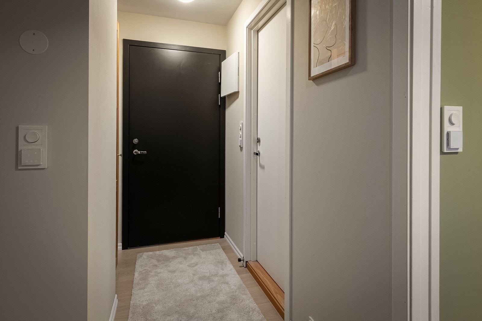 Entréen er meget romslig og gir et godt førsteinntrykk av boligen. Galleribilde