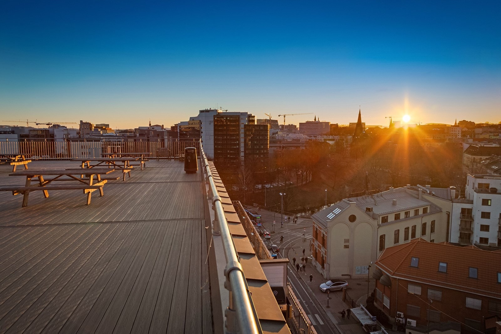 Her kan man nyte optimale solforhold gjennom hele dagen. Galleribilde
