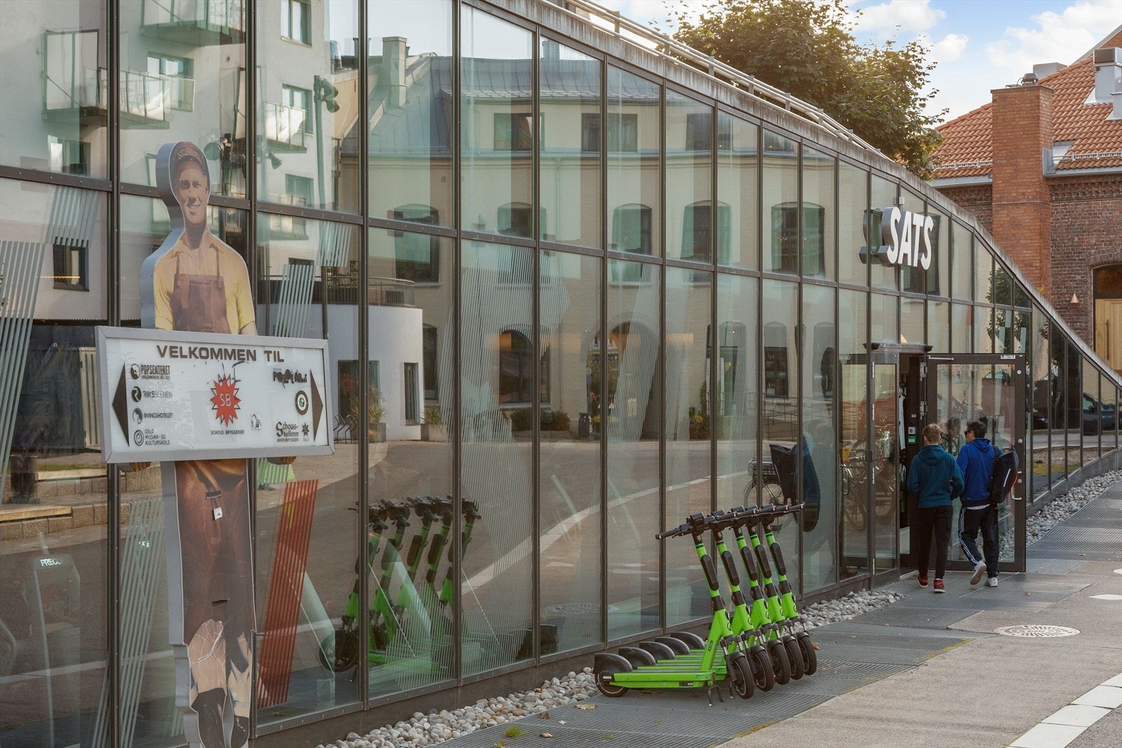 For den treningsglade ligger SATS Schous plass og EVO Grünerløkka kun et par minutters gange unna. Galleribilde