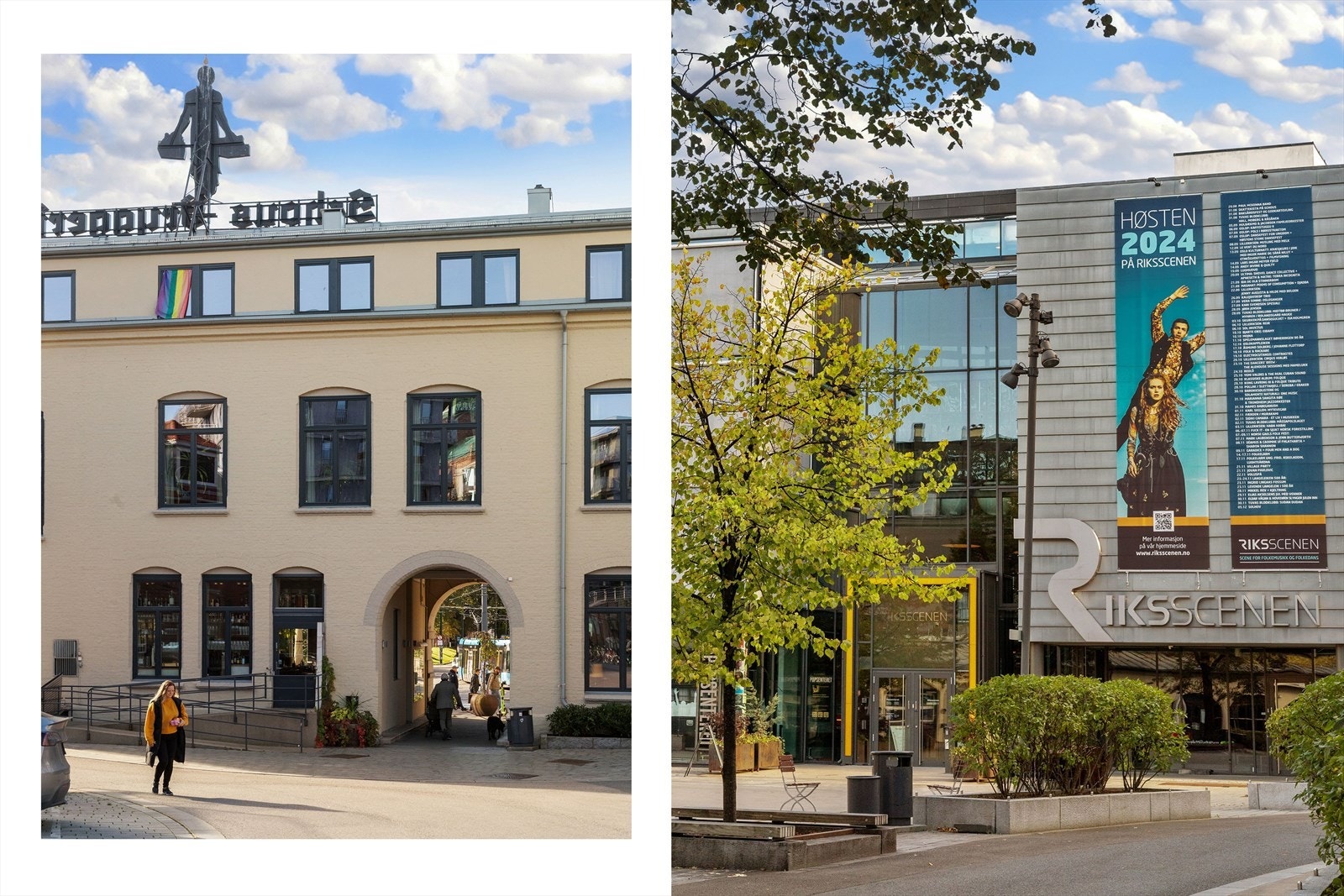 I umiddelbar nærhet finner man et rikt kulturtilbud, inkludert Riksscenen for folkemusikk og folkedans. Galleribilde