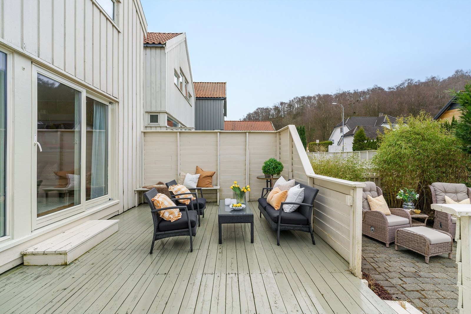 Flotte og solrike uteplasser. Galleribilde