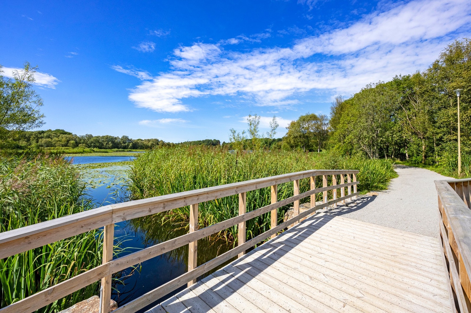 Den korte avstanden til Lille Stokkavann og Store Stokkavannet tilrettelegger for både korte og lengre turer. Galleribilde