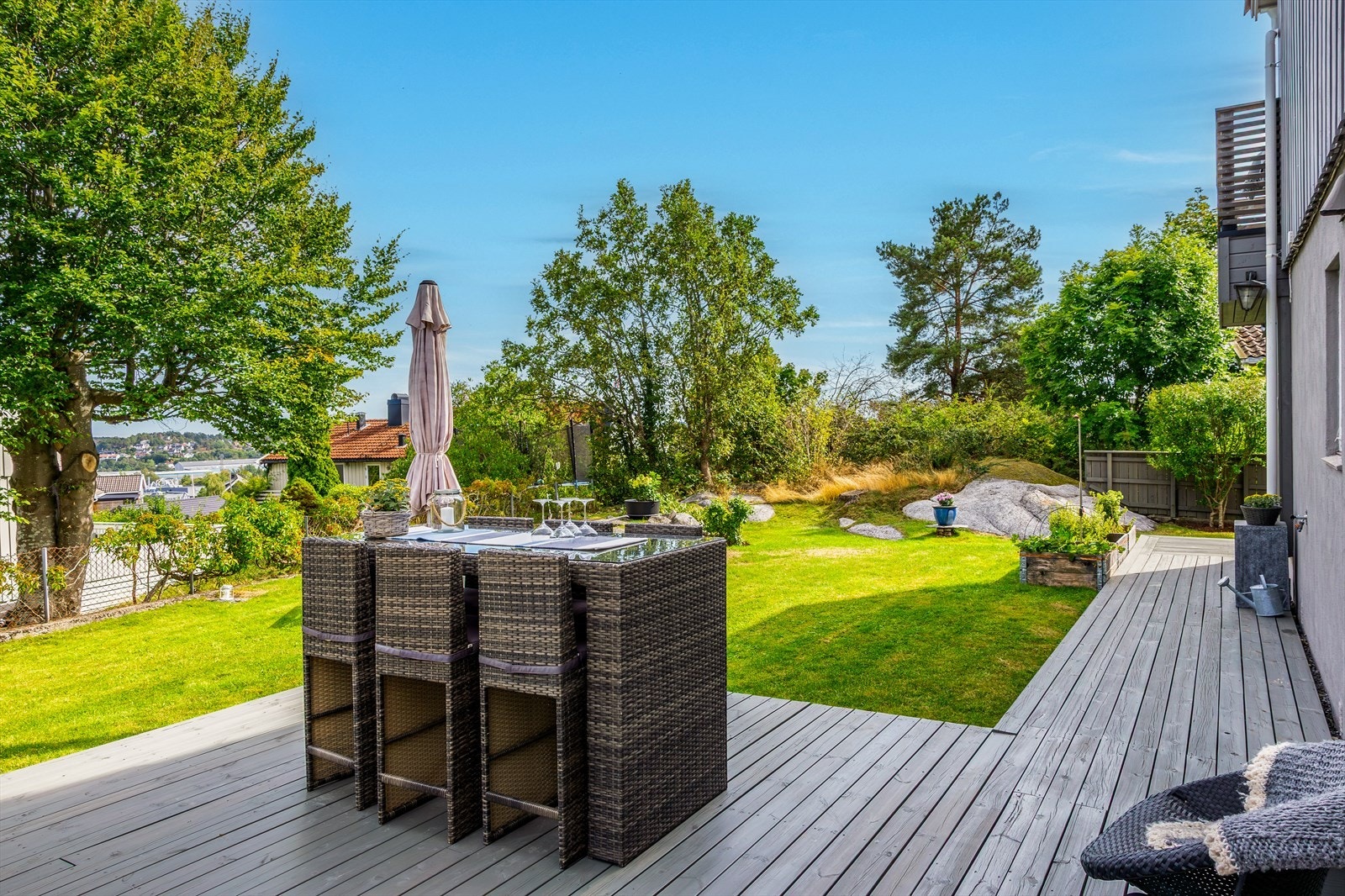 Markterrasse - perfekt for avslappende stunder. Galleribilde