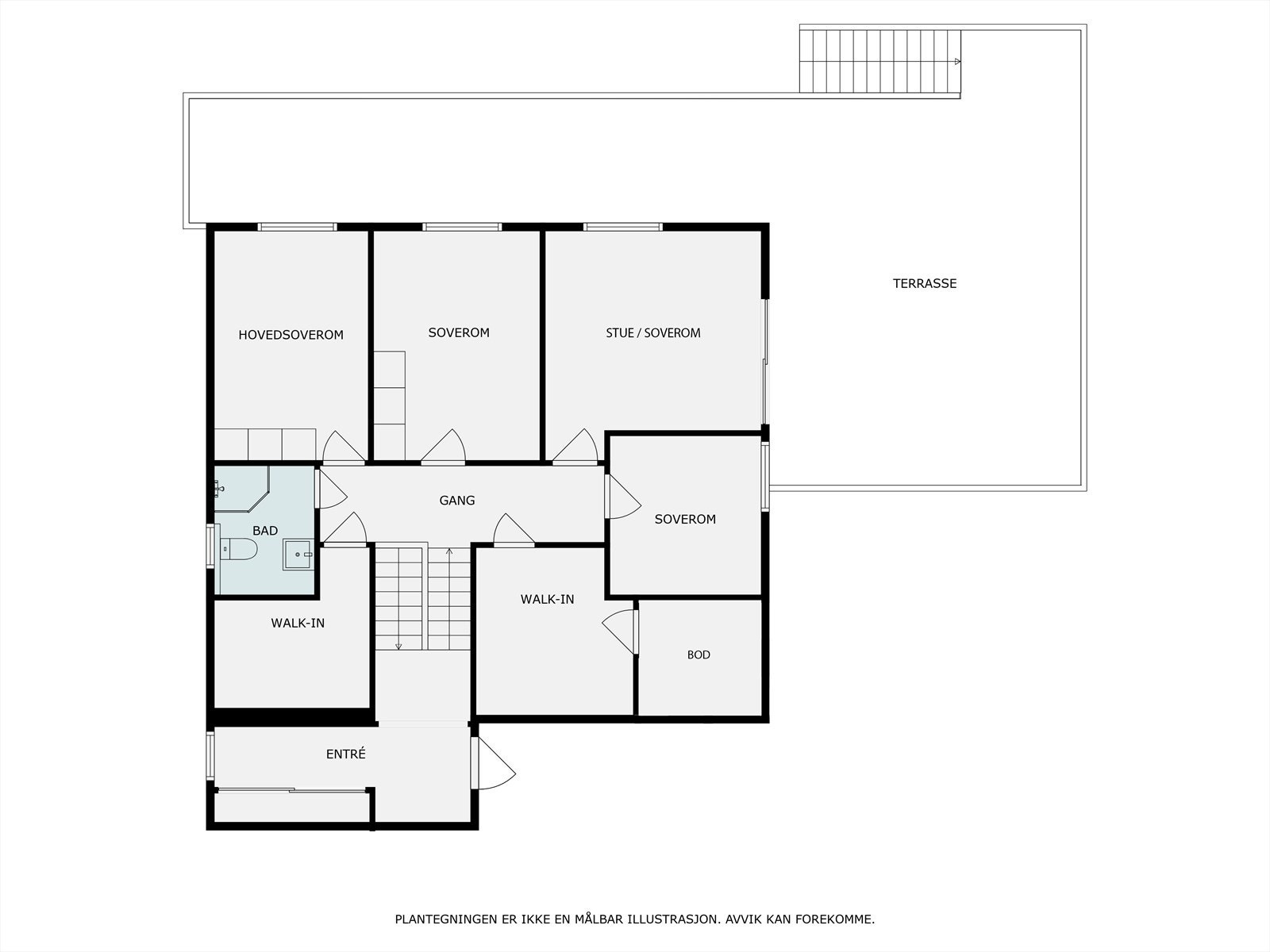 Plantegning 2.etasje. Galleribilde