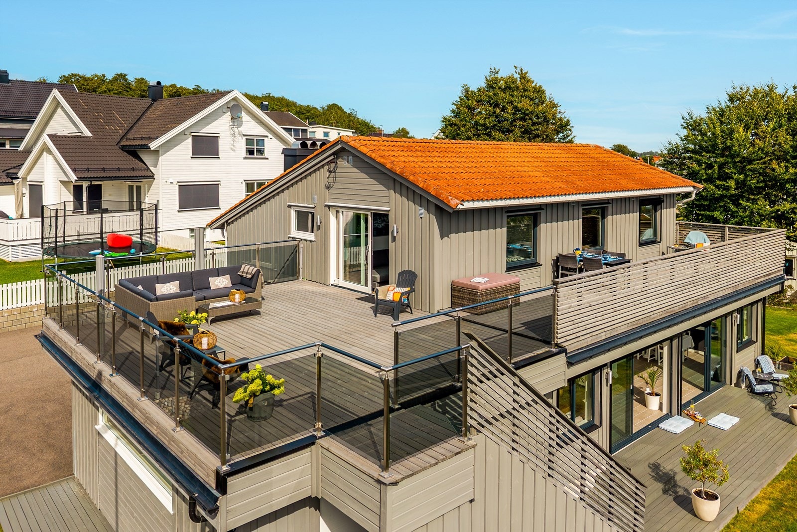 Boligen har i opp igjennom årene blitt oppgradert og vedlikeholdt. Galleribilde